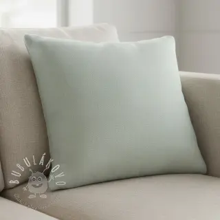 Ľan s bavlnou Fishbone light mint