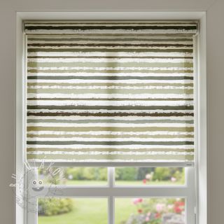 Bavlnená látka Big stripes Snoozy taupe