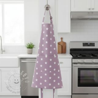 Bavlnená látka Stars lilac