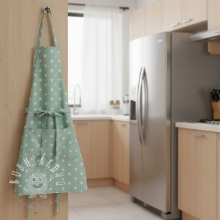 Bavlnená látka Stars mint