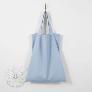 Bavlnený popelín baby light blue