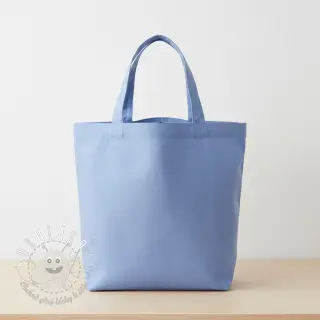 Bavlnený popelín dark sky blue