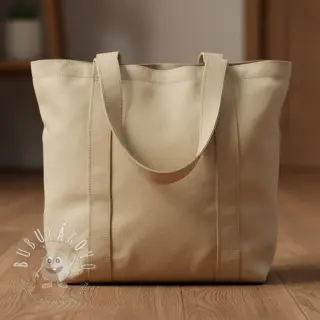 Bavlnený popelín light brown