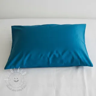 Bavlnený popelín ocean blue