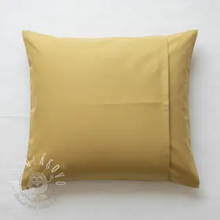 Bavlnený popelín mustard