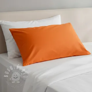 Bavlnený popelín tangerine