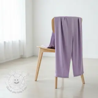 Bavlnený popelín bright lilac