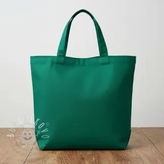Bavlnený popelín dark emerald