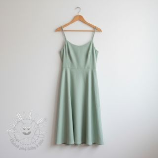 Bavlnený popelín dark mint