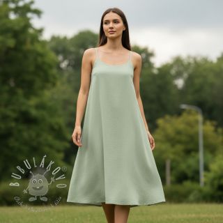 Bavlnený popelín sage