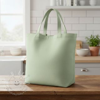 Bavlnený popelín sage