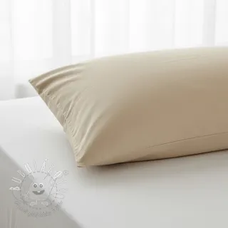 Bavlnený popelín beige