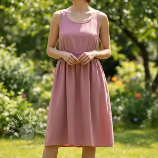 Bavlnený popelín blush