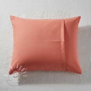 Bavlnený popelín coral