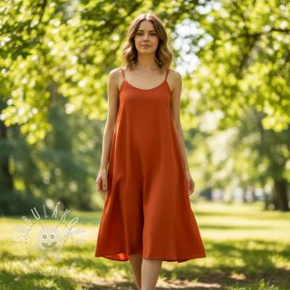 Bavlnený popelín terra