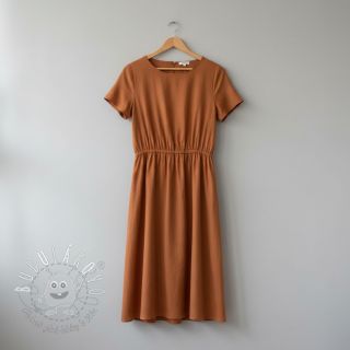 Bavlnený popelín rust