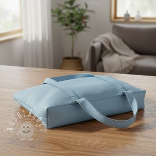 Bavlnený popelín light indigo