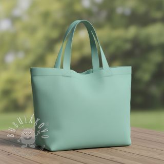 Bavlnený popelín fresh sage