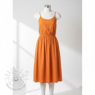 Bavlnený popelín apricot