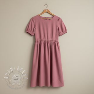 Bavlnený popelín mauve