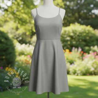 Bavlnený popelín rock grey