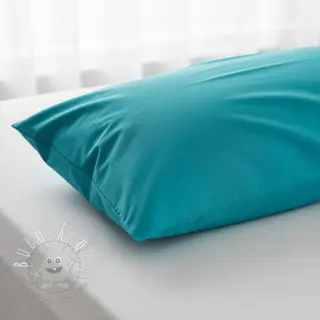 Bavlnený popelín turquoise
