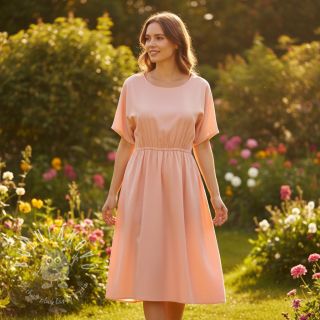 Bavlnený popelín rose