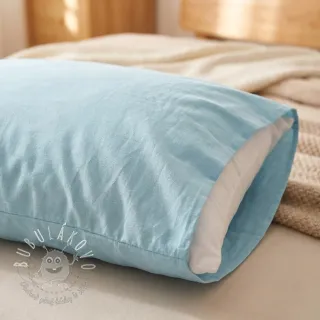 Bavlnený popelín light blue