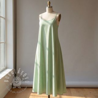 Bavlnený popelín light mint