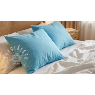 Bavlnený popelín sky blue