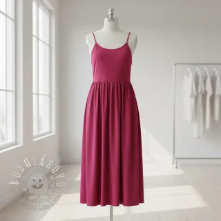 Bavlnený popelín cerise