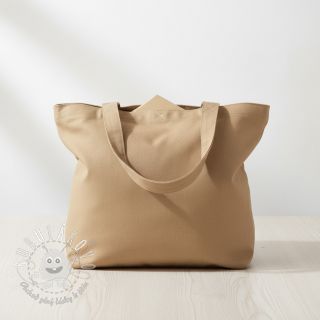 Bavlnený popelín taupe