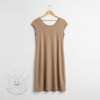 Bavlnený popelín taupe