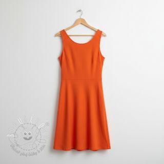 Bavlnený popelín orange