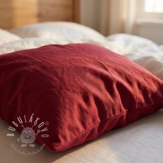 Bavlnený popelín wine