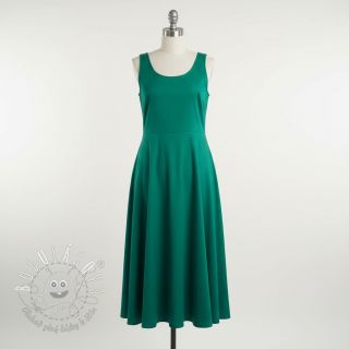 Bavlnený popelín petrol