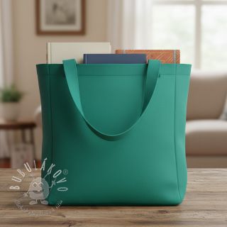 Bavlnený popelín petrol