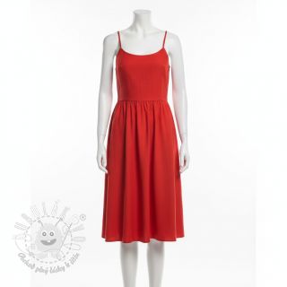 Bavlnený popelín red