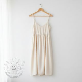 Bavlnený popelín ecru