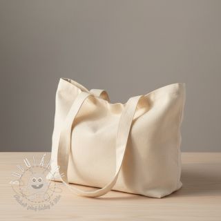 Bavlnený popelín ecru