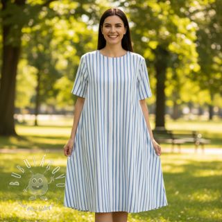 Bavlnená látka Vive la France design D digital print