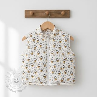 Bavlnená látka QUILTING Elisabetta jaune