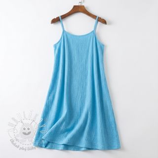 Bavlnená látka STRETCH Baby blue