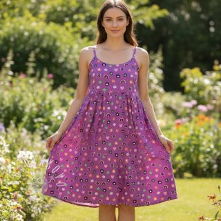 Bavlnená látka Love mauve