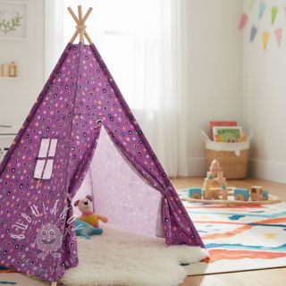 Bavlnená látka Love mauve