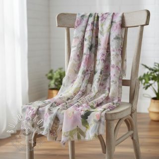 Bavlnená látka VOILE Fresh morning digital print