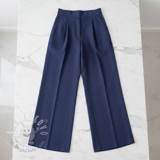 Bavlnená látka s ľanom marine