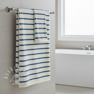 Froté YARN DYED Stripe SMALL light blue