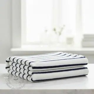 Froté YARN DYED Stripe SMALL dark blue