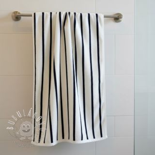 Froté YARN DYED Stripe SMALL dark blue